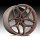 Fuel Flux FC854ZR 5-Lug Platinum Bronze Custom Truck Wheels